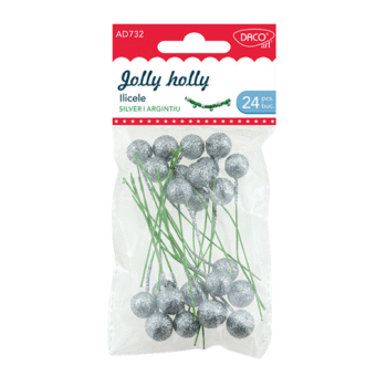 Ilicele argintii polistiren DACOart