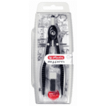 Compas cu setare rapida Herlitz My Pen - negru