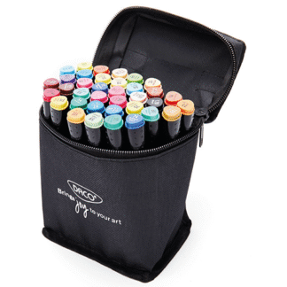 Marker grafic Art Duet Daco 36 culori MK636