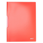 Mapa plastic cu clips A4 Daco - Rosu