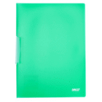 Mapa plastic cu clips A4 Daco - Verde