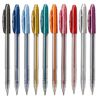 Pix cu gel glitter Linc Pentonic 10 culori