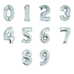 Balon folie 85 cm Argintiu