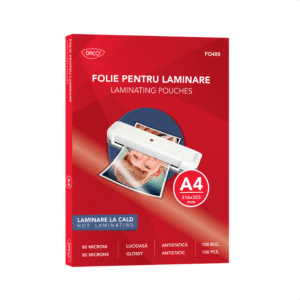 Folie laminare Daco A5 80 microni lucioasa 100 buc