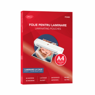 Folie laminare Daco A5 80 microni lucioasa 100 buc