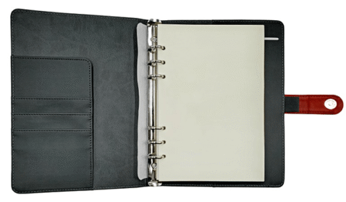 Agenda organizer nedatata Daco AN516N Neagra