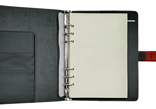 Agenda organizer nedatata Daco AN516B Bordo