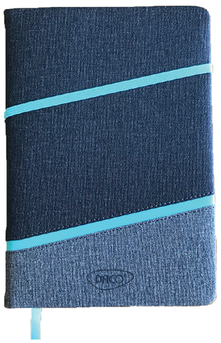 Agenda nedatata A5 160 pagini Daco AN502A - albastru