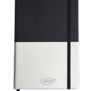 Agenda nedatata A6 160 pagini Daco AN603N - negru