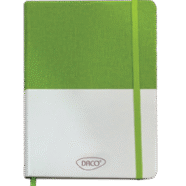 Agenda nedatata A6 160 pagini Daco AN603V - verde