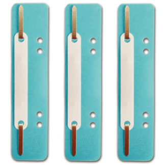 alonje plastic albastru deschis