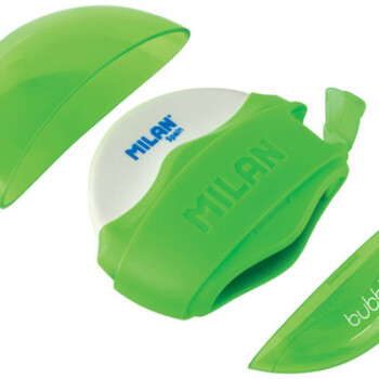 Ascutitoare cu radiera Milan Bubble