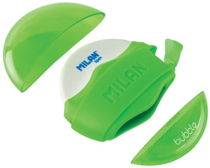 Ascutitoare cu radiera Milan Bubble