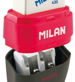 ascutitoare cu radiera milan touch