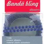 Banda bling - albastra