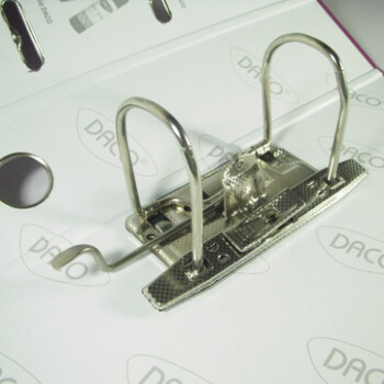 biblioraft plastifiat 7.5 cm inele metalice