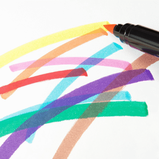 Carioci Milan 10 culori tip pensula