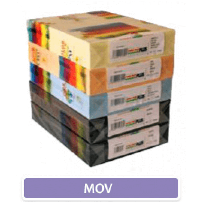 Carton colorat A4 160g - mov