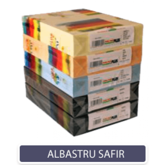 Carton colorat A4 160g - albastru safir