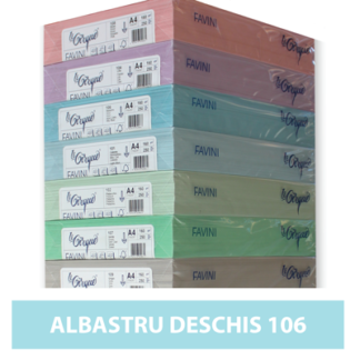 carton albastru deschis a4 Favini 106