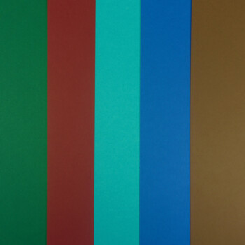 Carton colorat A4 160g - verde padure