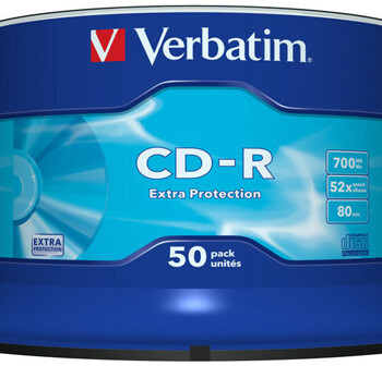 Cd-R 700MB 52x 50 buc/bulk Verbatim