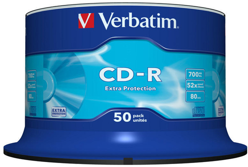Cd-R 700MB 52x 50 buc/bulk Verbatim