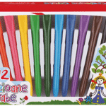 Creioane colorate cerate Daco 12 culori