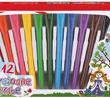 Creioane colorate cerate Daco 12 culori