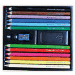 Creioane colorate groase Daco Maxi 12 culori