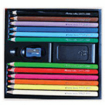 Creioane colorate groase Daco Maxi 12 culori