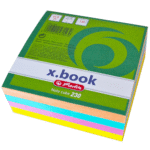 Cub hartie colorata 8 x 8 cm Herlitz 230 file 4 culori