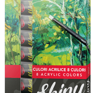 Culori acrilice Daco Shiny 8 culori 36ml