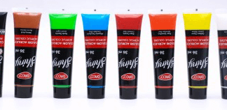 Culori acrilice Daco Shiny 8 culori 36ml