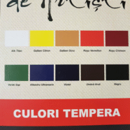Culori tempera 10 culori Artist Daco 22ml