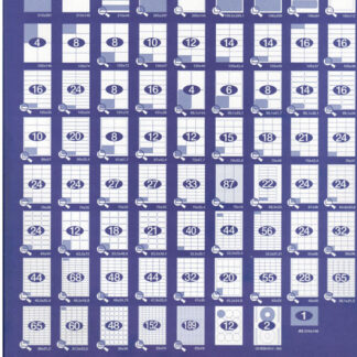 etichete autoadezive 40/a4