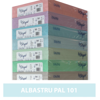 Hartie colorata A4 80g Favini 101 - albastru pal