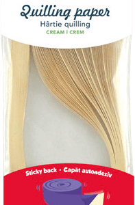 Hartie quilling Uni Daco 0.5 x 42.5 cm - Crem