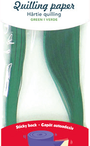 Hartie quilling Uni Daco 0.5 x 42.5 cm - Verde