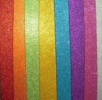 hartie sclipici gumata glitter