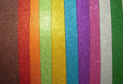 hartie sclipici gumata glitter