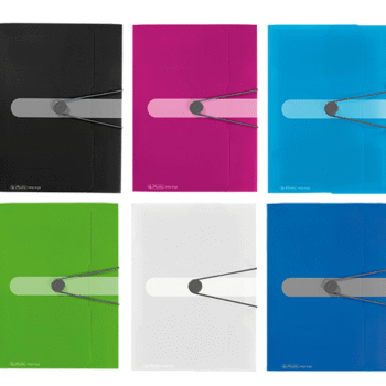 Mapa plastic buton cu elastic A4 30mm Herlitz EOTG