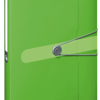 Mapa plastic buton cu elastic A4 40mm Herlitz EOTG - Verde Opac