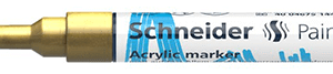 Marker vopsea acrilica Paint-It 310 2 mm Schneider Auriu