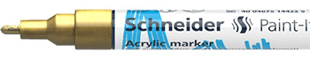 Marker vopsea acrilica Paint-It 310 2 mm Schneider Auriu