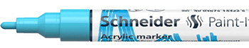 Marker vopsea acrilica Paint-It 310 2 mm Schneider Bleu