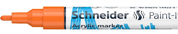 Marker vopsea acrilica Paint-It 310 2 mm Schneider Portocaliu