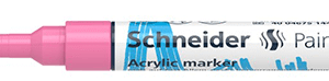 Marker vopsea acrilica Paint-It 310 2 mm Schneider Roz Pal