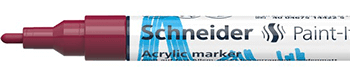 Marker vopsea acrilica Paint-It 310 2 mm Schneider Visiniu