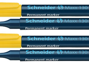 marker permanent schneider maxx 130 galben